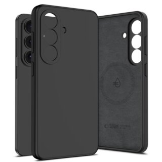 iKi Silicone MagSafe Samsung Galaxy S26+ Plus szilikon hátlap tok - fekete