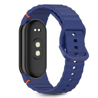 iKi Silicone Sport Xiaomi Smart Band 8 / 9 / 10 / NFC szilikon szíj - zöld