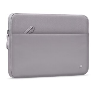 iKi Sleeve univerzális becsúsztatós textil laptop tok 13"-14" - szürke
