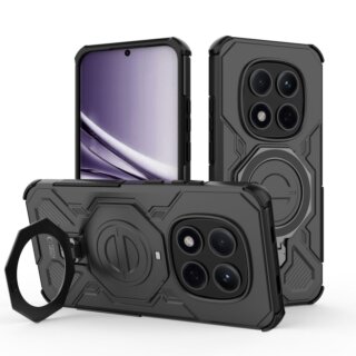 iKi Tacticstand MagSafe Xiaomi Redmi Note 15 Pro 5G kemény hátlap tok kitámasztóval - matt fekete