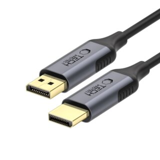 iKi Ultraboost DisplayPort - Displayport kábel 1.4 4K 60Hz - 200cm - fekete