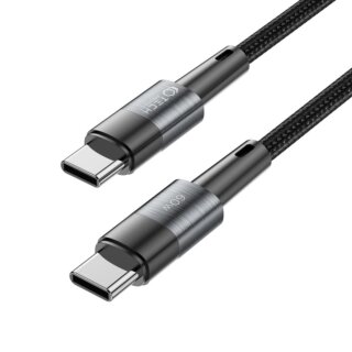 iKi Ultraboost USB-C - USB-C PD60W/3A kábel - 100cm