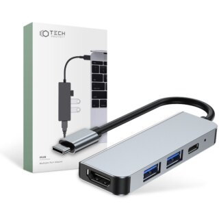 iKi V2 4in1 USB-C hub (2xUSB-A + USB-C + HDMI)