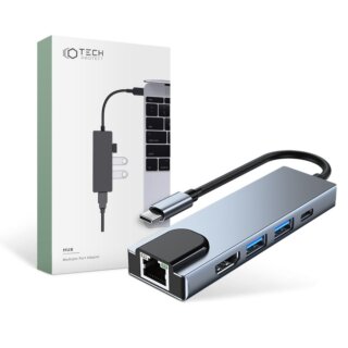 iKi V3 5in1 USB-C hub (2xUSB-A + USB-C + HDMI + RJ45 Ethernet)