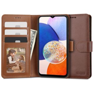 iKi Wallet Samsung Galaxy A14 5G / 4G kinyitható tok - barna