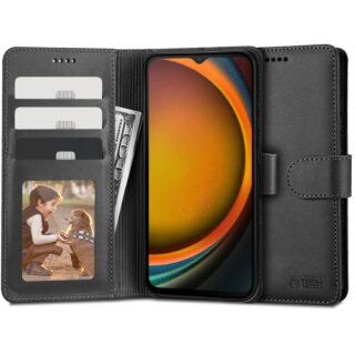 iKi Wallet Samsung Galaxy XCover 7 kinyitható tok - fekete