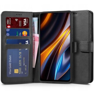 iKi Wallet Xiaomi Poco X4 GT kinyitható tok - fekete