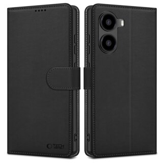 iKi Wallet Xiaomi Poco X7 Pro 5G kinyitható bőr tok - fekete