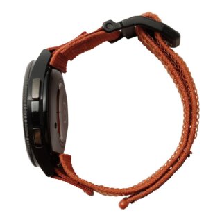 UAG Active Samsung Galaxy Watch 4 / 4 Classic / 5 / 5 Pro / 6 / 6 Classic szövet szíj (20mm széles) - narancssárga - M/L