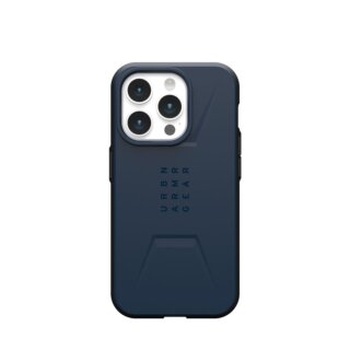 UAG Civilian MagSafe iPhone 15 Pro ütésálló hátlap tok - kék