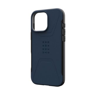 UAG Civilian Magsafe iPhone 16 Pro Max ütésálló kemény hátlap tok - kék