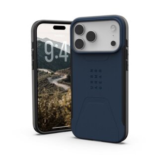 UAG Civilian Magsafe iPhone 17 Pro Max ütésálló kemény hátlap tok - kék