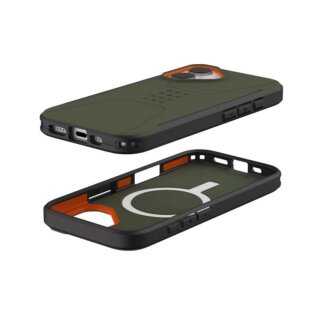 UAG Civilian Magsafe iPhone 17 ütésálló kemény hátlap tok - zöld