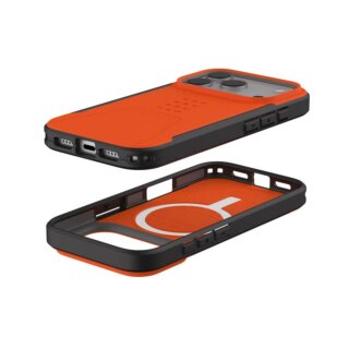UAG Civilian Magsafe iPhone 17 Pro Max ütésálló kemény hátlap tok - narancssárga