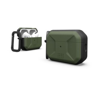UAG Civilian Apple AirPods Pro 2 ütésálló kemény tok - olajzöld