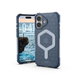 UAG Essential Armor Magsafe iPhone 17 ütésálló kemény hátlap tok - kék
