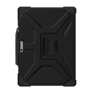 UAG Metropolis Microsoft Surface Pro 10 / 9 kemény tok ceruzatartóval + kitámasztóval - fekete