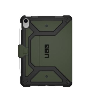 UAG Metropolis SE iPad 11" A16 (2025) / 10,9" (2022)) kinyitható ütésálló tok - olajzöld