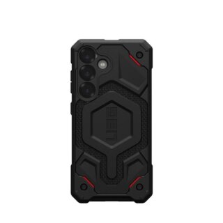 UAG Monarch Pro Magsafe Samsung Galaxy S25+ Plus ütésálló kemény hátlap tok - fekete/kevlar