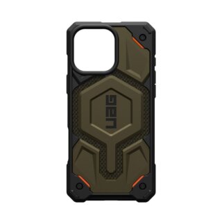 UAG Monarch Pro Magsafe iPhone 16 Pro Max ütésálló kemény hátlap tok - Kevlar zöld