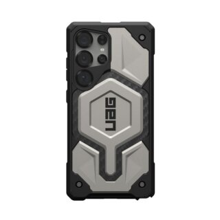 UAG Monarch Pro Magsafe Samsung Galaxy S25 Ultra ütésálló kemény hátlap tok - titán