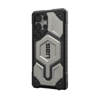 UAG Monarch Pro Magsafe Samsung Galaxy S25 Ultra ütésálló kemény hátlap tok - titán