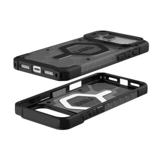 UAG Pathfinder Clear Magsafe iPhone 17 Pro Max ütésálló kemény hátlap tok - szürke