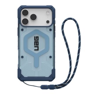 UAG Pathfinder Clear Magsafe iPhone 17 Pro Max ütésálló kemény hátlap tok - kék
