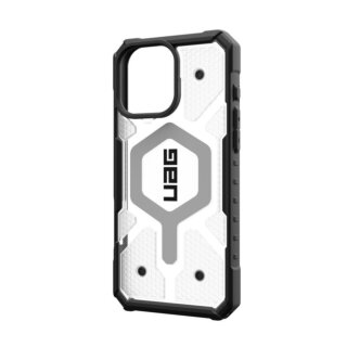 UAG Pathfinder Clear Magsafe iPhone 16 Pro Max ütésálló kemény hátlap tok - fehér