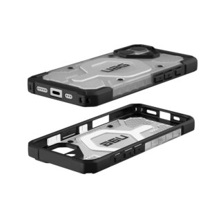 UAG Pathfinder Clear Magsafe iPhone 17 ütésálló kemény hátlap tok - fehér