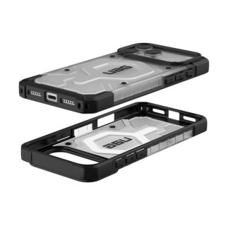 UAG Pathfinder Clear Magsafe iPhone 17 Pro Max ütésálló kemény hátlap tok - fehér