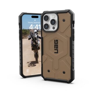 UAG Pathfinder MagSafe iPhone 15 Pro Max ütésálló hátlap tok - barna