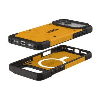 UAG Pathfinder Magsafe iPhone 17 Pro Max ütésálló kemény hátlap tok - sárga