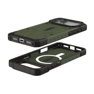UAG Pathfinder Magsafe iPhone 17 Pro Max ütésálló kemény hátlap tok - zöld