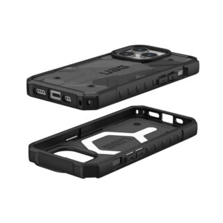 UAG Pathfinder SE MagSafe iPhone 15 Pro ütésálló hátlap tok - geo camo