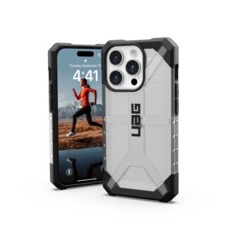 UAG Plasma iPhone 15 Pro ütésálló hátlap tok - átlátszó