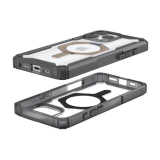 UAG Plasma XTE Magsafe iPhone 16 Pro Max ütésálló kemény hátlap tok - titán/szürke