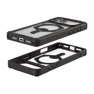 UAG Plasma XTE Magsafe iPhone 17 Pro Max ütésálló kemény hátlap tok - fekete/átlátszó
