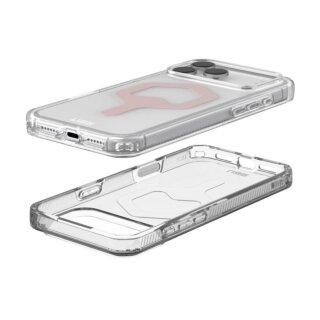 UAG Plyo Magsafe iPhone 17 Pro Max ütésálló kemény hátlap tok - fehér/rózsaszín