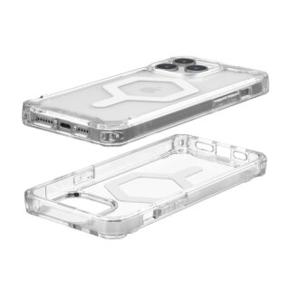 UAG Plyo MagSafe iPhone 15 Pro Max ütésálló hátlap tok - átlátszó/ fehér