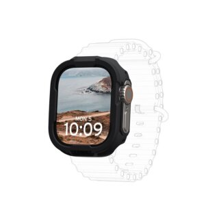 UAG Scout Apple Watch Ultra 49mm ütésálló kemény bumper tok - fekete