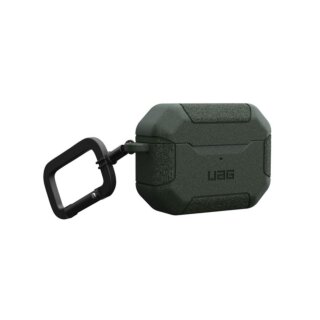 UAG Scout Apple AirPods Pro 2 ütésálló kemény tok - olajzöld