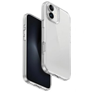 Uniq Air Fender iPhone 16 Plus szilikon hátlap tok - átlátszó
