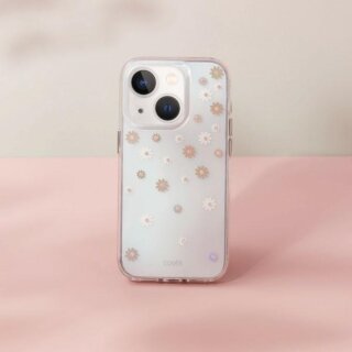 Uniq Coehl Aster iPhone 14 Plus ütésálló szilikon hátlap tok - rózsaszín