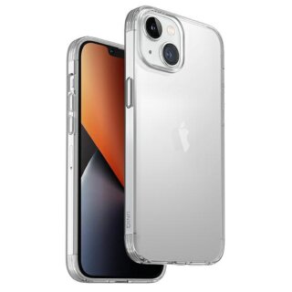 Uniq Air Fender iPhone 14 Plus ütésálló szilikon hátlap tok - átlátszó