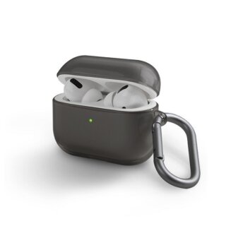 Uniq Glase AirPods Pro szilikon tok - szürke