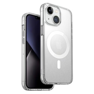 Uniq LifePro Xtreme Magclick iPhone 14 Plus ütésálló szilikon hátlap tok - átlátszó