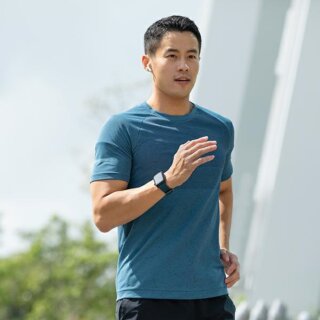 Uniq Linus Band Apple Watch 42mm / 41mm / 40mm szilikon szíj - szürke