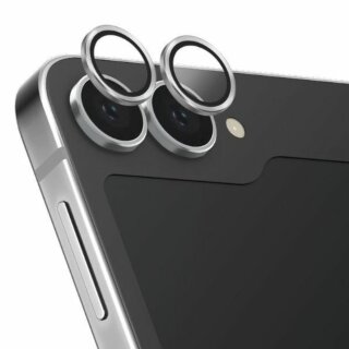 Uniq Optix Aluminium Samsung Galaxy Z Flip 6 lencsevédő üvegfólia - fehér