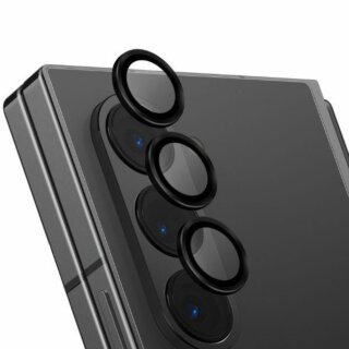 Uniq Optix Aluminium Samsung Galaxy Z Fold 6 lencsevédő üvegfólia - fekete